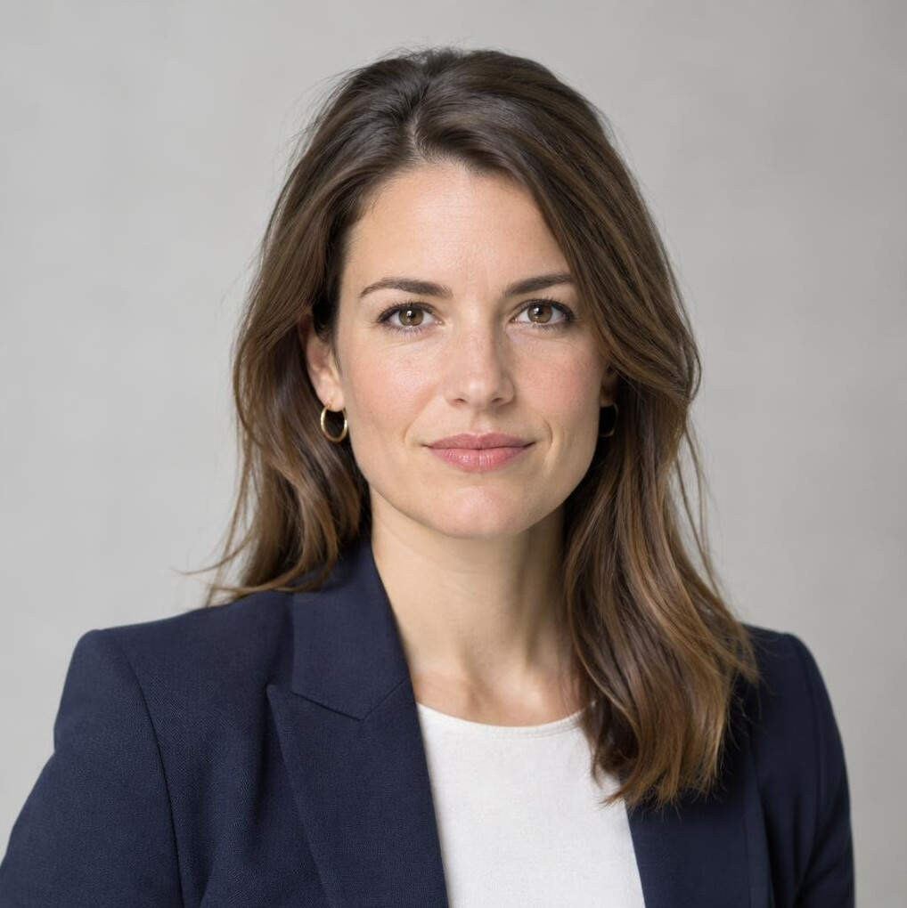 Porträt einer Journalistin in den Dreißigern